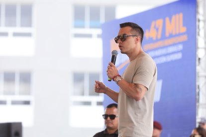 Daniel Noboa, presidente del Ecuador, en una foto de abril de 2026.