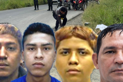 Los asesinados habían llegado a la zona por una obra en construcción.