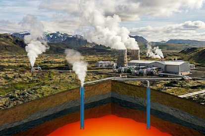 Una planta de energía geotérmica se construiría según la normativa ambiental.