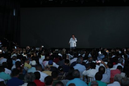 Jaime Nebot, en evento público este 11 de abril.