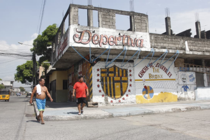 Zona del ataque armado en la cooperativa Unión de Bananeros, Guasmo Sur.
