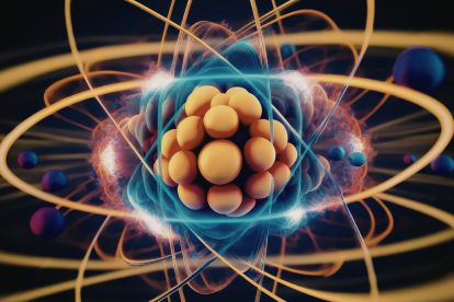La física cuántica estudia el comportamiento de partículas extremadamente pequeñas.