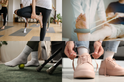 Incrementar la actividad física de forma gradual y usar calzado adecuado ayuda a prevenir el empeoramiento del dolor en el pie