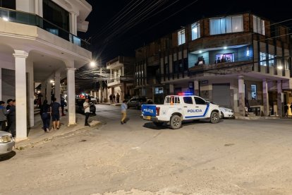 Personal policial recabó indicios balísticos y levantó el cuerpo para las investigaciones correspondientes.