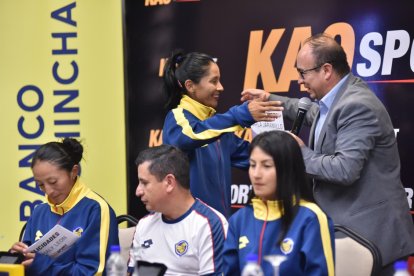 Los deportistas ecuatorianos recibieron un reconocimiento por parte de la empresa privada