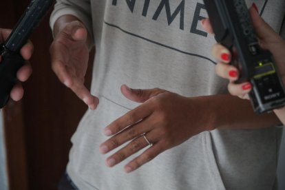 El joven se disponía a abrir el negocio, pero fue secuestrado.