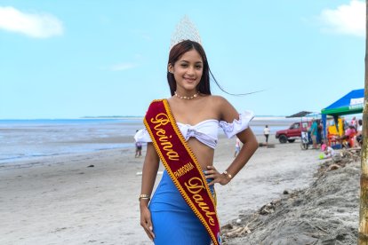 Samantha Figueroa, de 18 años, es la soberana de Daule.