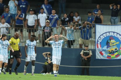 Damián Díaz marcó un doblete.