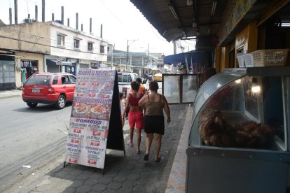 En este local ocurrió el ataque en Durán.