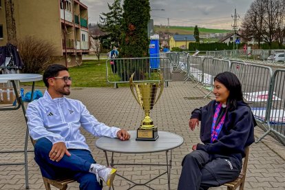 Torres dio a conocer que tiene una relación con el campeón olímpico Daniel Pintado.