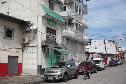 En esta clínica de rehabilitación de cuatro pisos se registró el incendio, la madrugada de ayer.