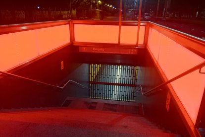 Las paradas del metro de Quito amanecieron cerradas