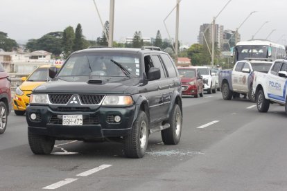 En este vehículo se movilizaba la víctima.