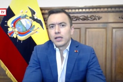 Daniel Noboa sugirió un presunto encuentro entre Petro y alias Fito en Manta durante una entrevista.