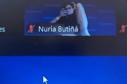 En diciembre de 2025, otra conexión virtual de Nuria Butiñá generó comentarios en redes.