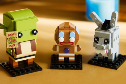 La versión BrickHeadz ofrece una alternativa más económica sin perder el estilo del ogro