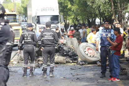 Autoridades de tránsito iniciaron las pericias para determinar las causas del accidente en el kilómetro 44.