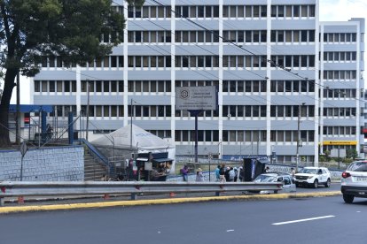 Tras el crimen, el cuerpo del hombre fue llevado a la morgue de la Policía, en Quito.