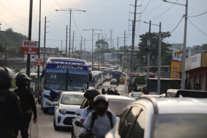 La avenida Casuarina, en el sector de los crímenes.