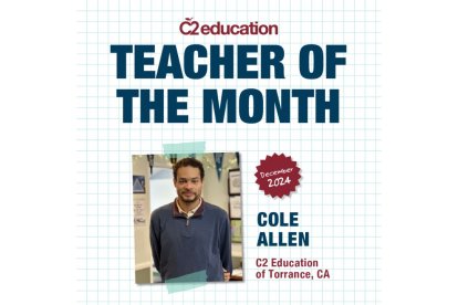 Allen fue reconocido como profesor del mes en diciembre 2024.