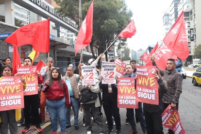 Unidad Popular rechaza la eliminación de su resgistro.