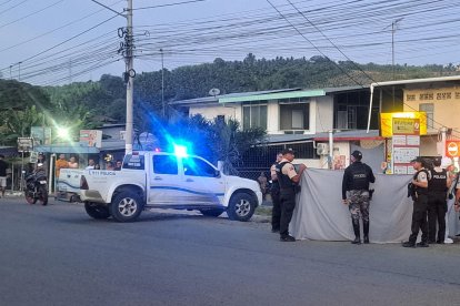 La agente penitenciaria fue asesinada en los exteriores de la cárcel El Rodeo, territorio de Portoviejo
