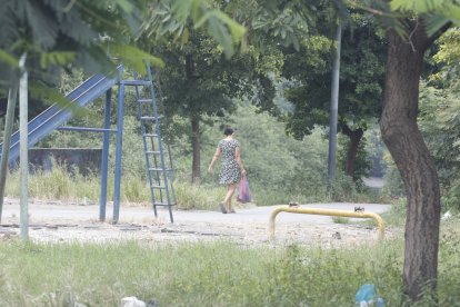 Un parque lineal queda cerca del lugar de los hechos. Moradores evitan salir.