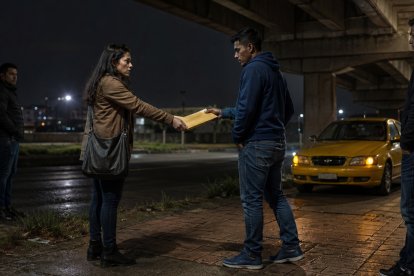 La mujer quedó en entregar el dinero al sospechoso.