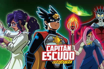 Capitán Escudo representa el orgullo y la identidad nacional, un superhéroe ecuatoriano que encarna la lucha por la justicia y la protección de su gente