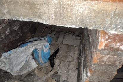 Esta es la evidencia que encontraron los policías.