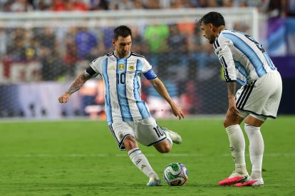 Messi lideró a la Selección d
e Argentina.