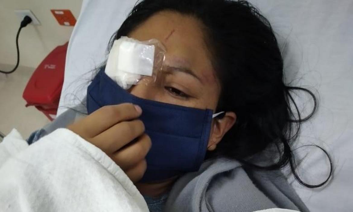 La cotopaxense Jéssica Caicedo Mullo fue atacado en octubre pasado.