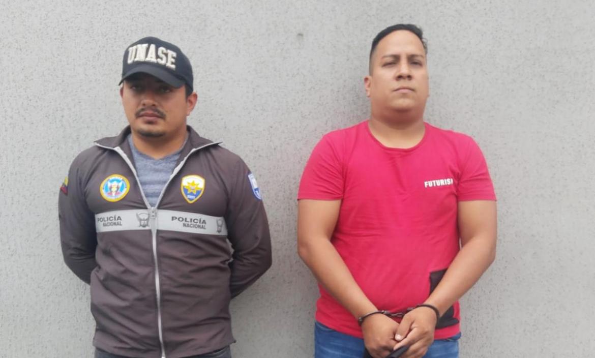 Agentes de la Unase detuvieron a Darío Ronquillo en un centro comercial de Guayaquil.