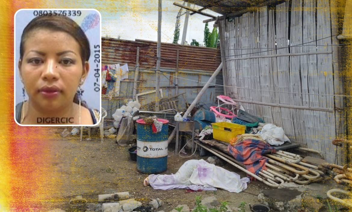 Jenny Sánchez fue asesinada en el patio de su casa, donde intentó refugiarse de sus verdugos.