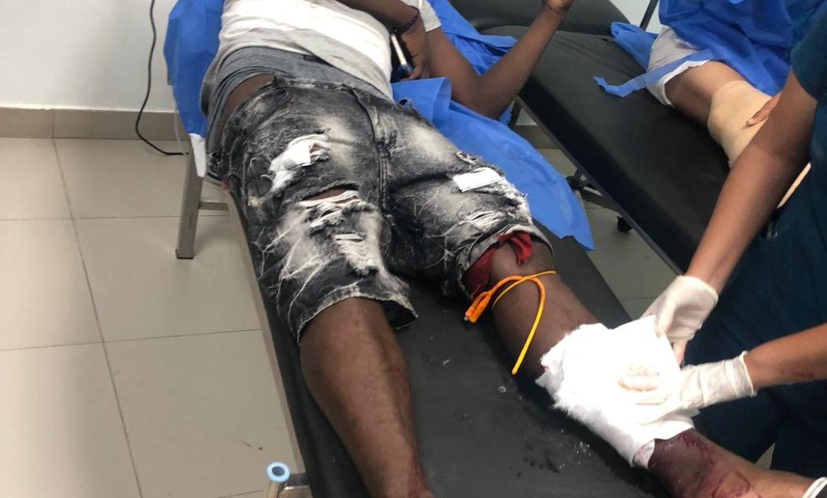 Herido por disparar a policías en el Trinipuerto