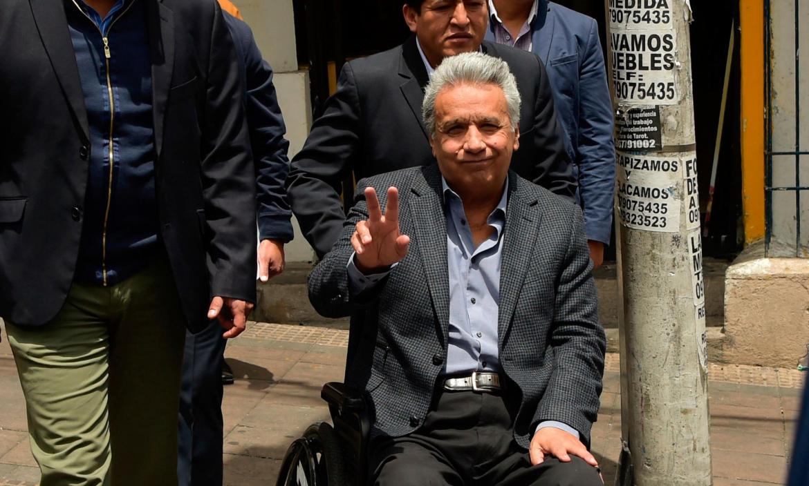 Ecuador's President Lenin Moreno visits the Comptroller General's Off