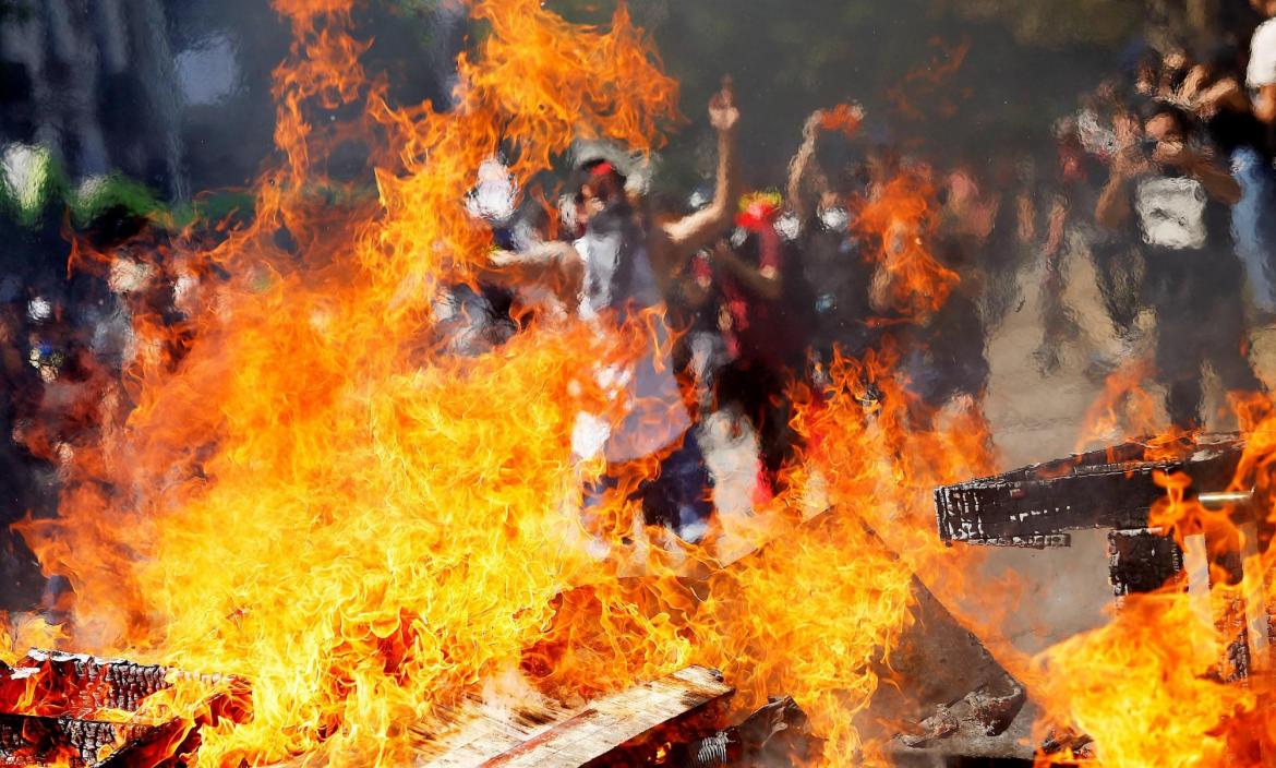 Nueva jornada de protestas en Santiago de Chile
