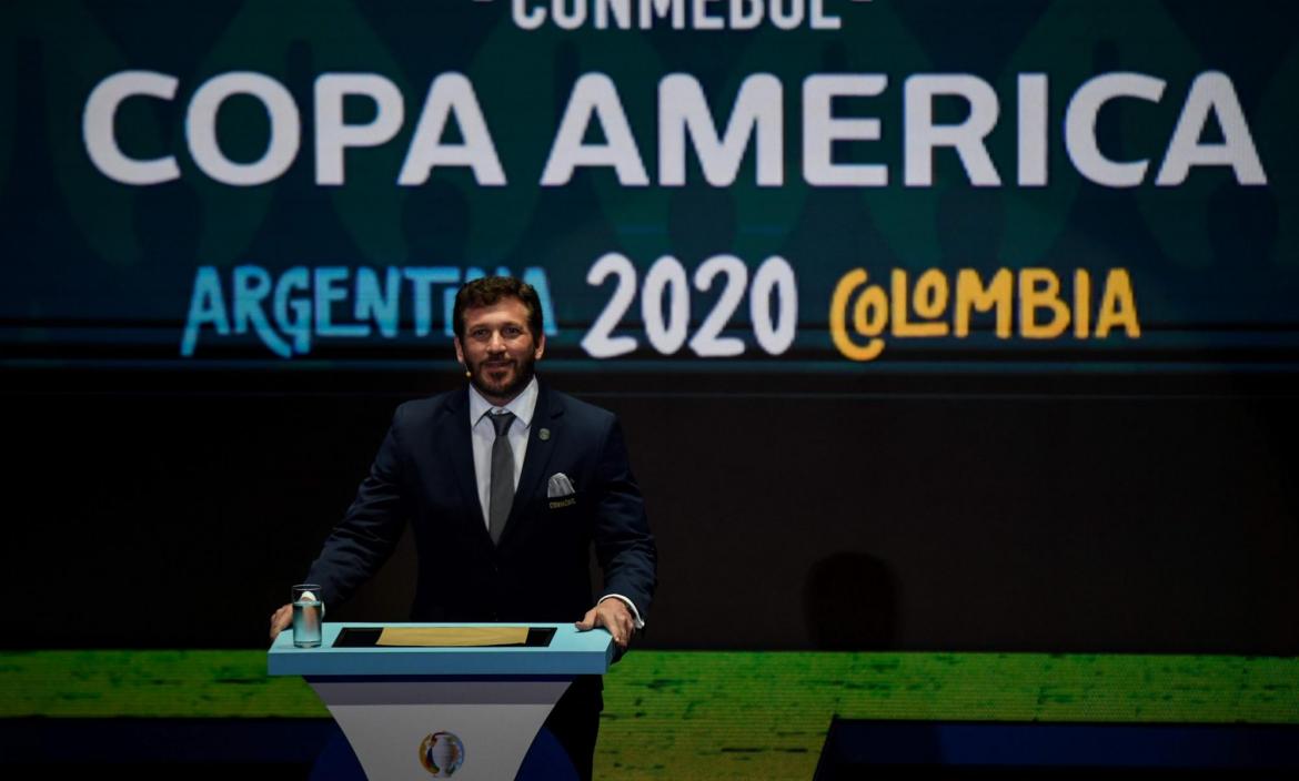 Alejandro Dominguez, the president of the Conmebol, the South America