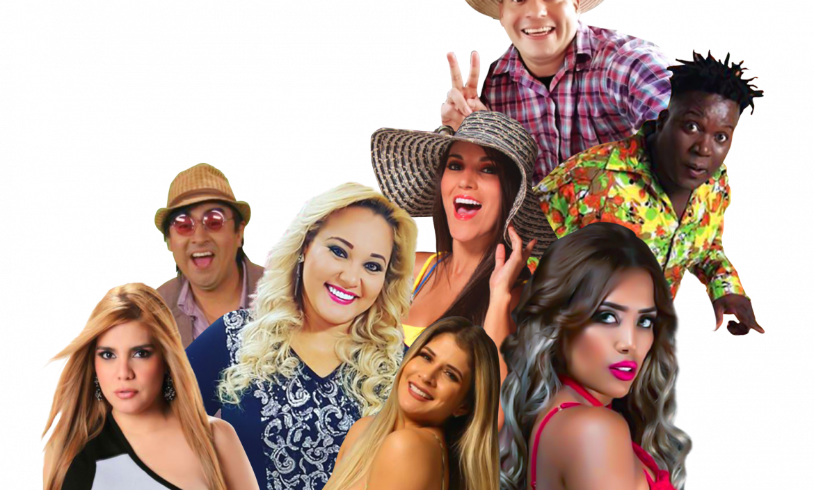 Imagen famosos en la feria