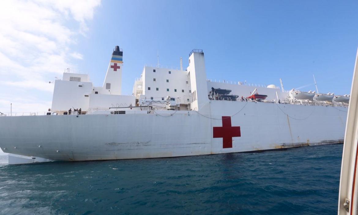 Imagen buque hospital comfort