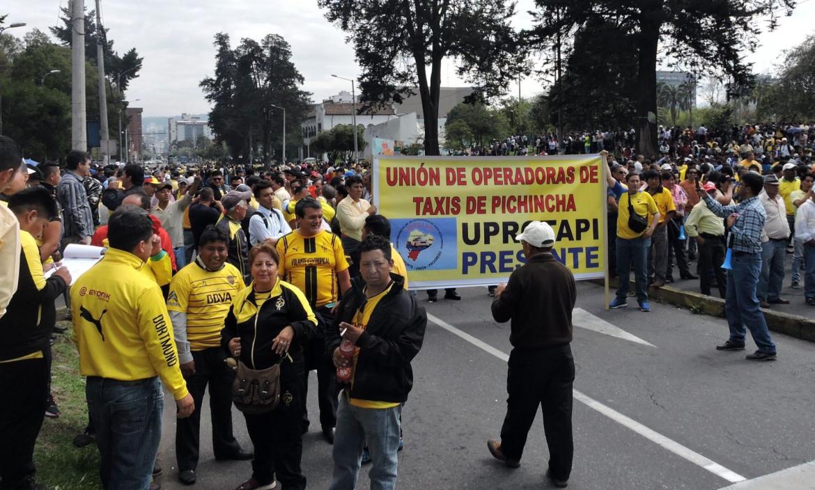 PROTESTA TAXISTAS