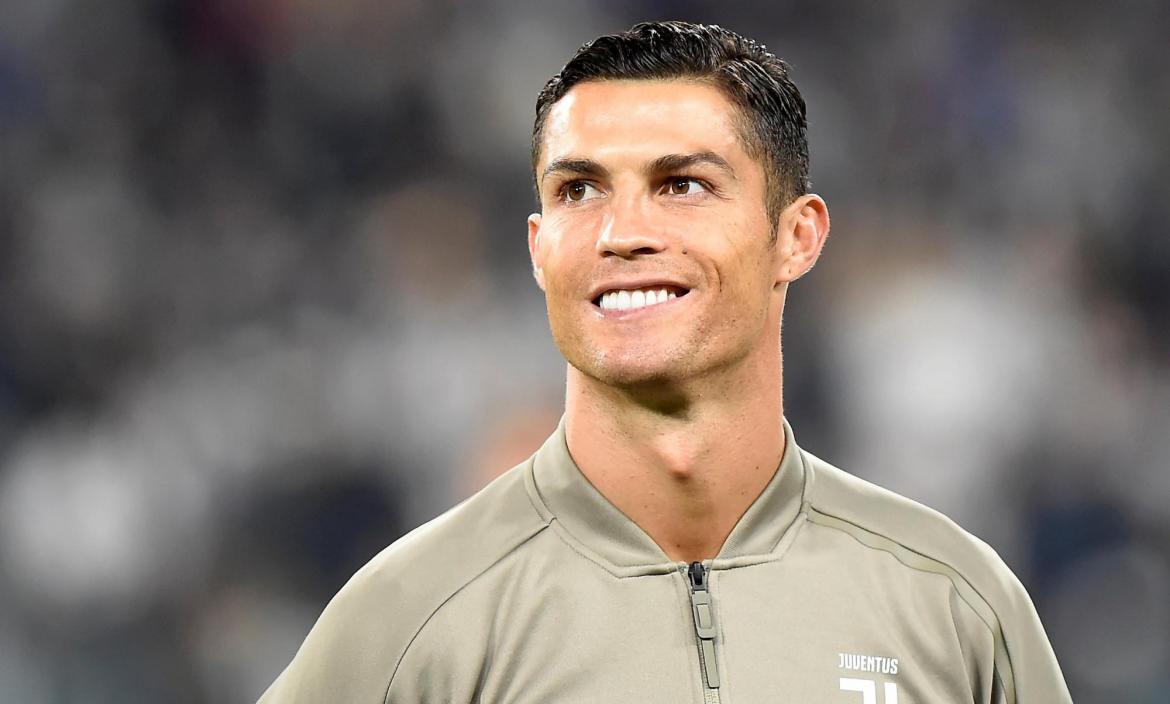 FILE PHOTO: Juventus' Cristiano Ronaldo pre-match at Allianz Stadium, Turin, Italy - September 26, 2018