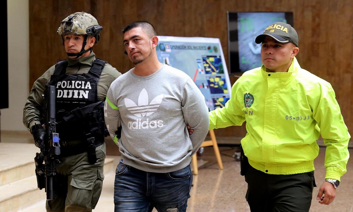 WASHINGTON PRADO ALAVA ALIAS GERALD NARCOTRAFICANTE ECUATORIANO FUE DETENIDO EN COLOMBIA