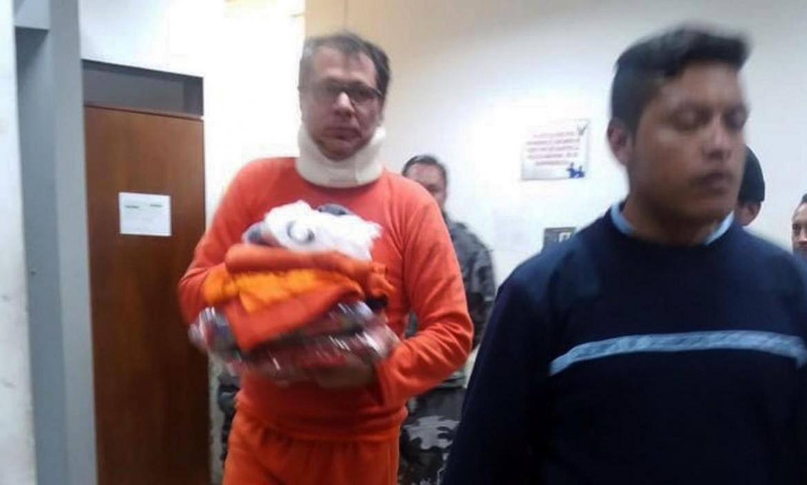 EXVICEPRESIDENTE DEL ECUADOR ES TRASLADADO A LA CÁRCEL DE LATACUNGA
