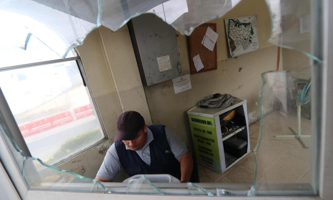 GUARDIAS DE SEGURIDAD DE LA URBANIZACIÓN LAS CUMBRES FUERON AGREDIDOS