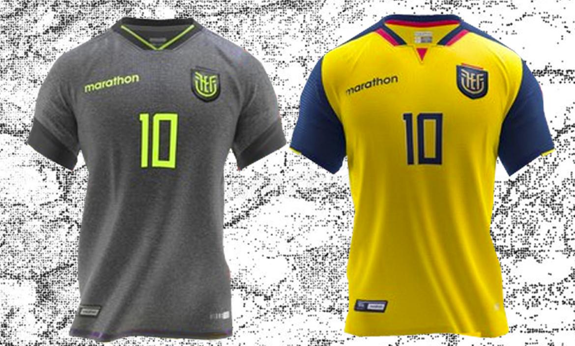 Camisetas de la selección de Ecuador