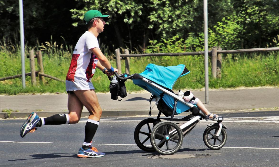 Papá deportista