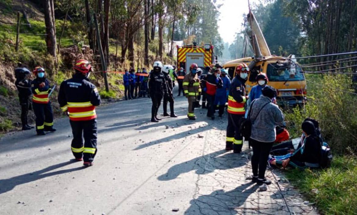 Accidente autopista