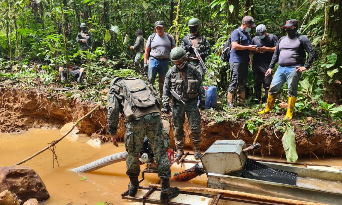 Operativo - MIlitares - Minería