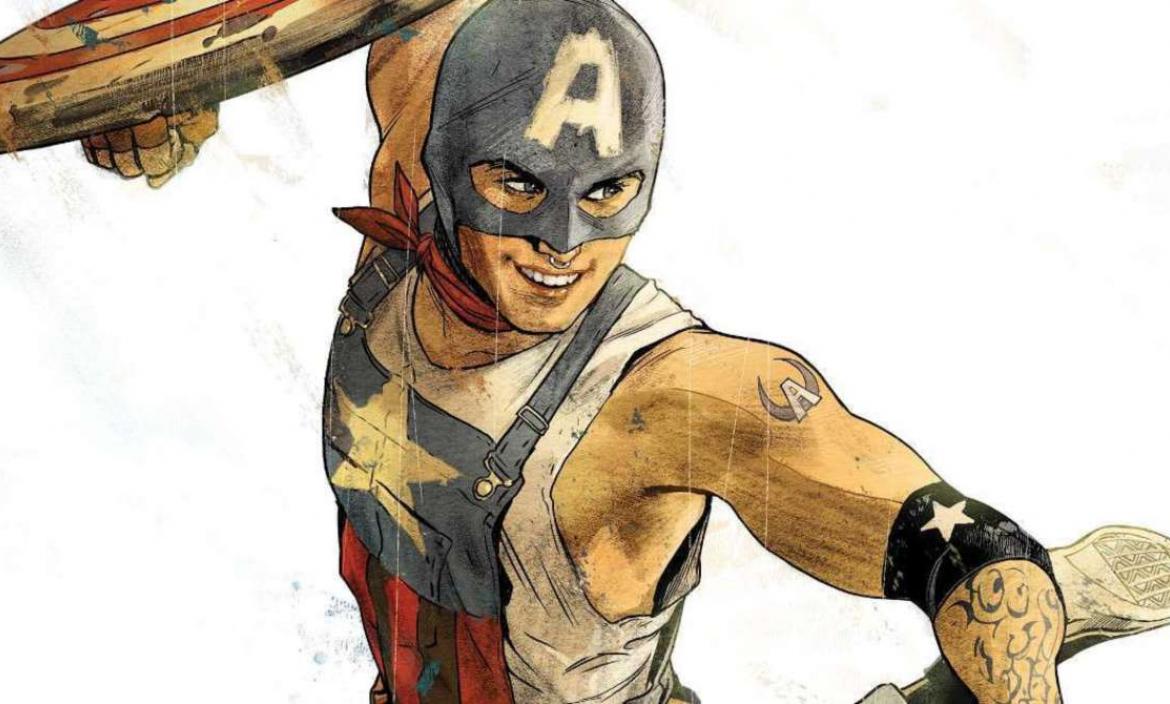 Aaron Fisher es el nuevo Capitán América.